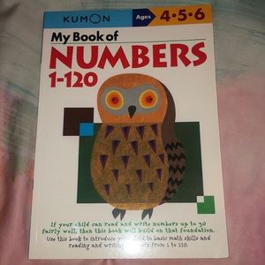 NEW Kumon Workbook Numbers 1-120